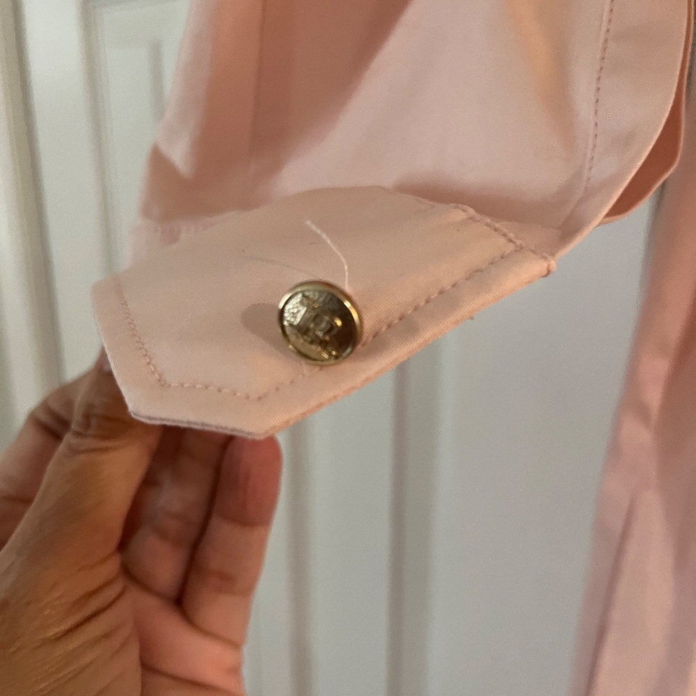 MaxMara Pale Pink Women's Dress Shirt - Picture 2 of 5